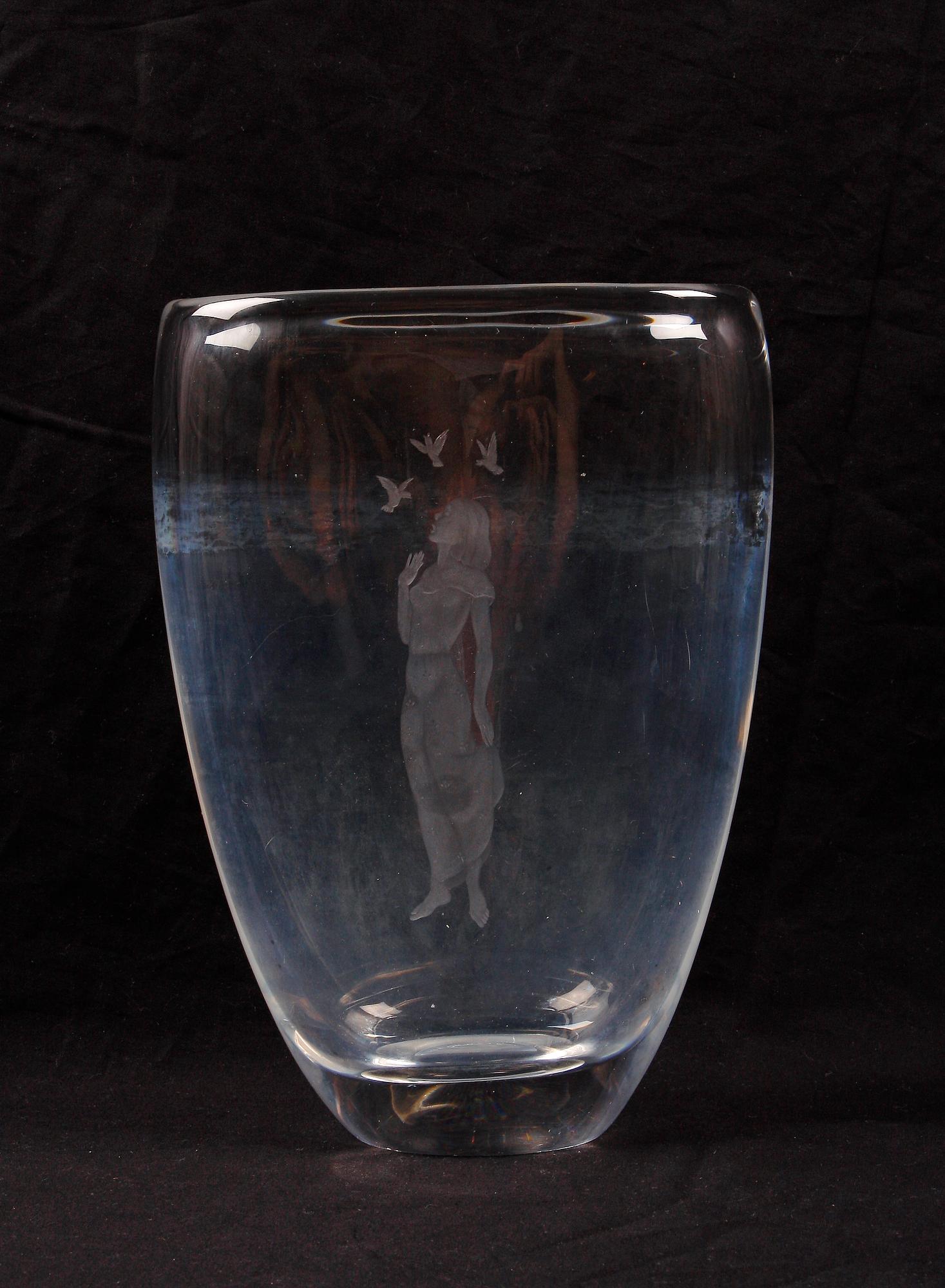 VAS, glas. Vicke Lindstrand.