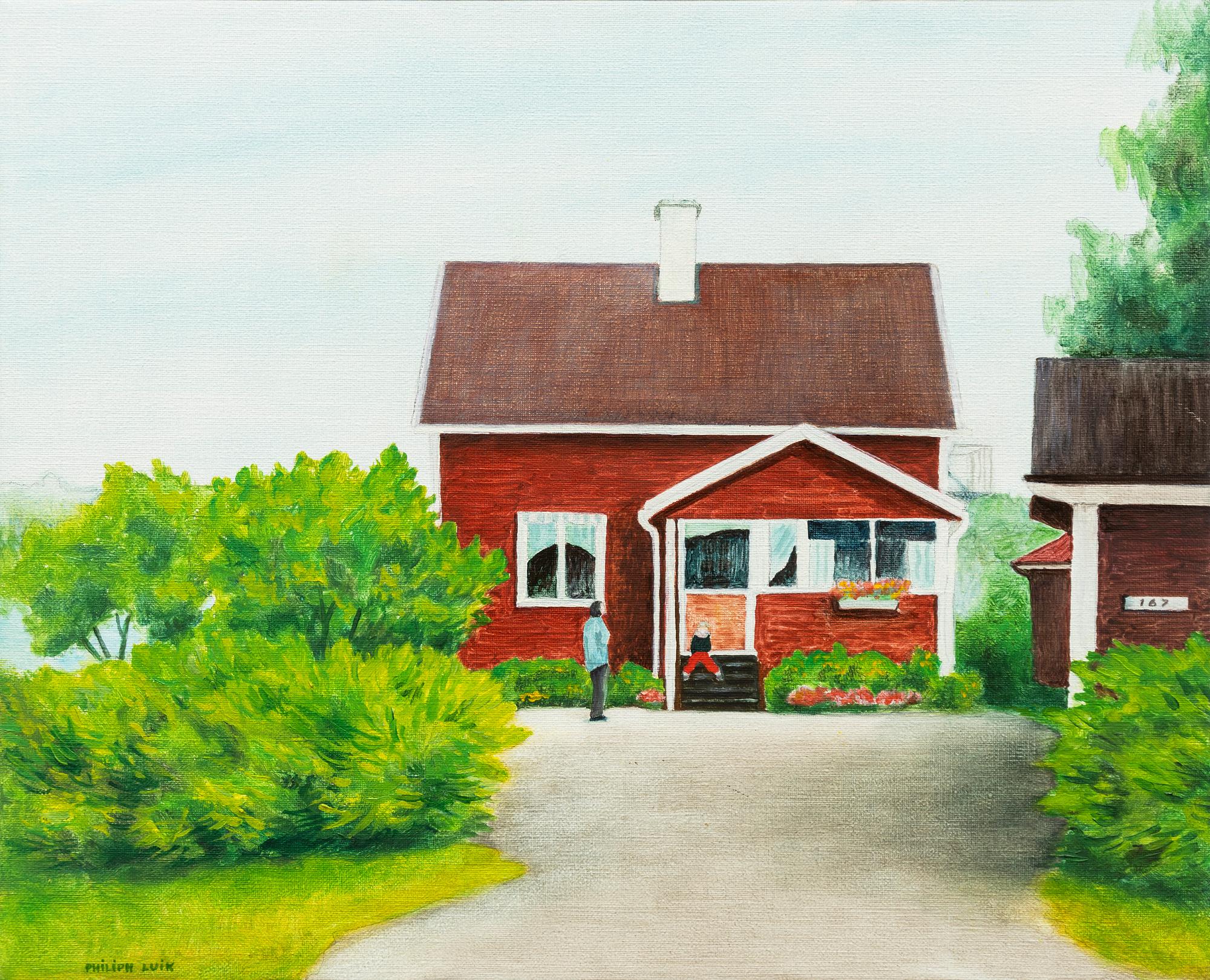 Arvo Philiph Luik, Det lilla röda huset.