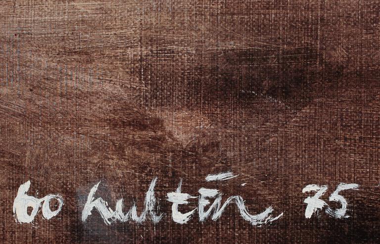 BO HULTÉN, olja på duk, sign o dat 75.