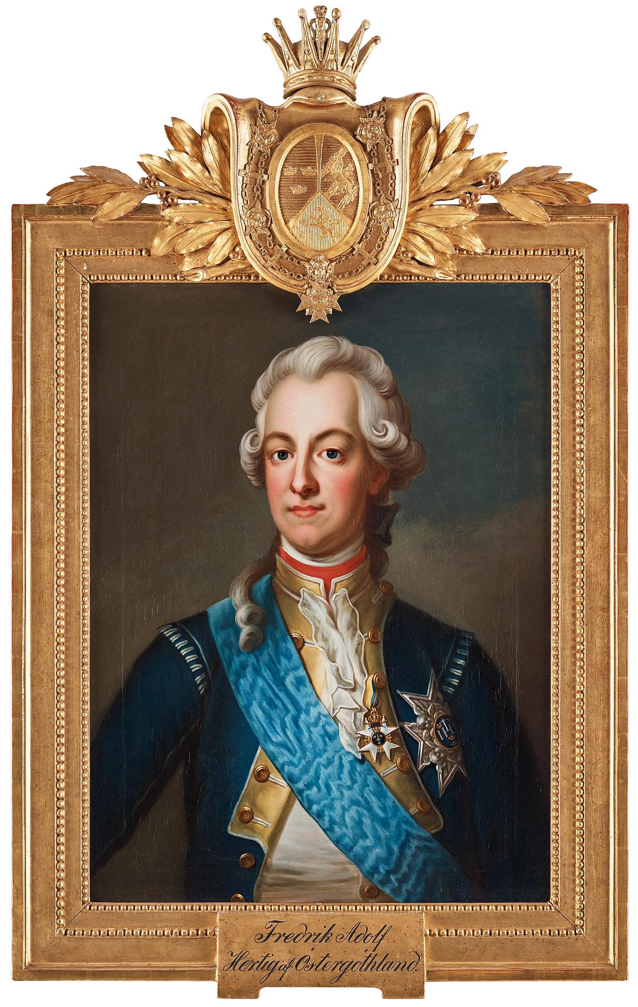 Jakob Björck, Prins Fredrik Adolf, Hertig av Östergötland (1750-1803).