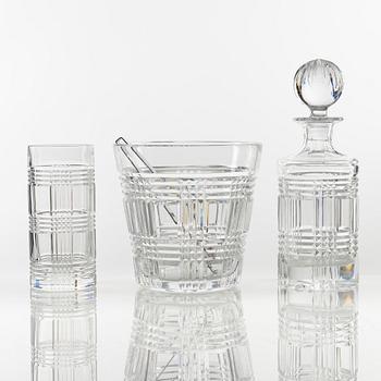 A set of Ralph Lauren Home glasses, 'Glen Plaid' (10 pieces).