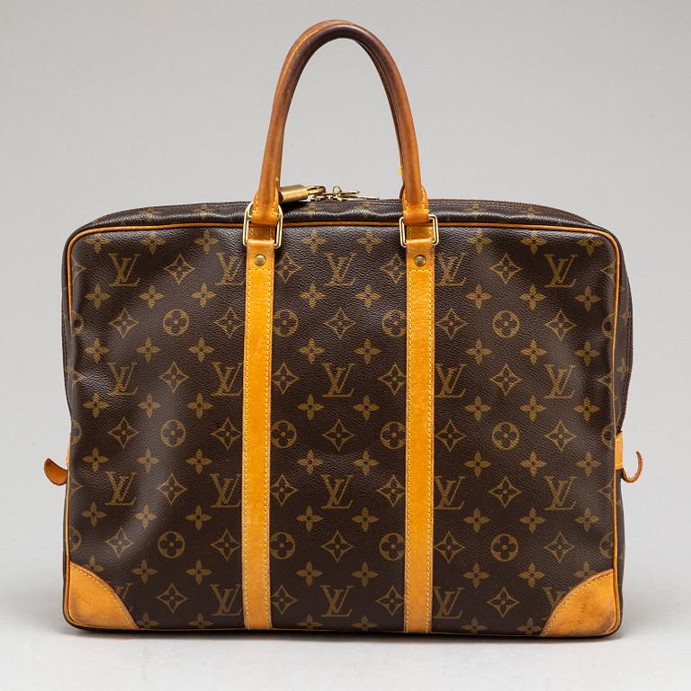 LOUIS VUITTON, a monogram canvas breifcase, "Porte Documents".