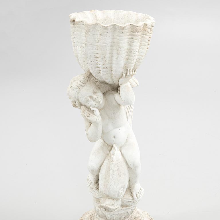 Pedestal with outer casing, 20th century.