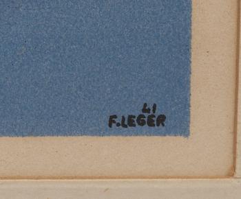 FERNAND LÉGER, färglitografi, signerad i stenen, numrerad 325/400.