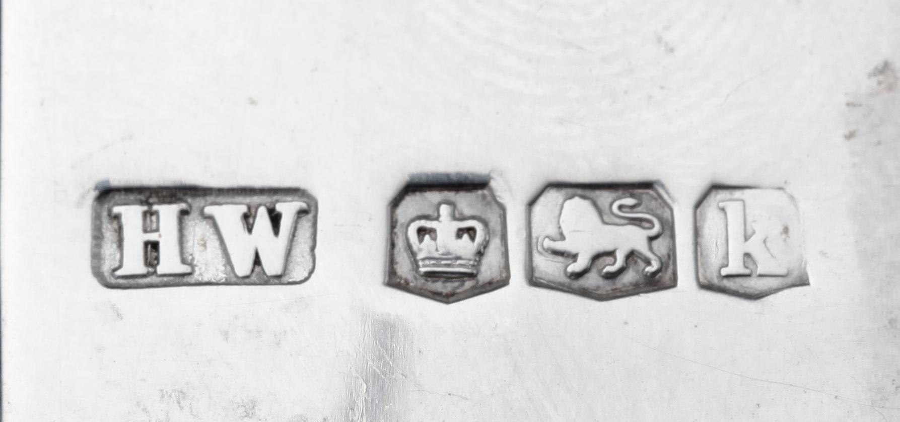 SOCKERRUSKA, silver, Henry Wilkinson, Sheffield, London, 1927. Ca 150 g.