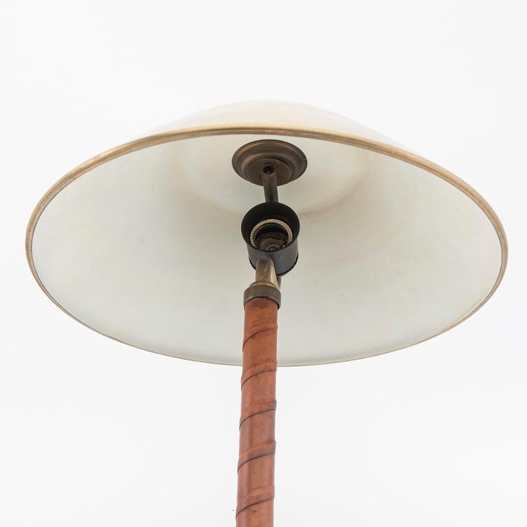 Einar Bäckströms Metallvarufabrik, Table lamp, model "5014", Malmö, 1940s.
