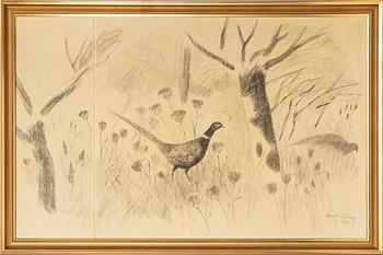 Harald Wiberg, Pheasant in the field.