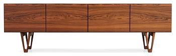 59. An Ib Kofod Larsen palisander sideboard, Säffle Möbelfabrik, Sweden 1960's.