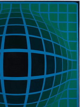 Victor Vasarely, "OLTAR-ZOELD".