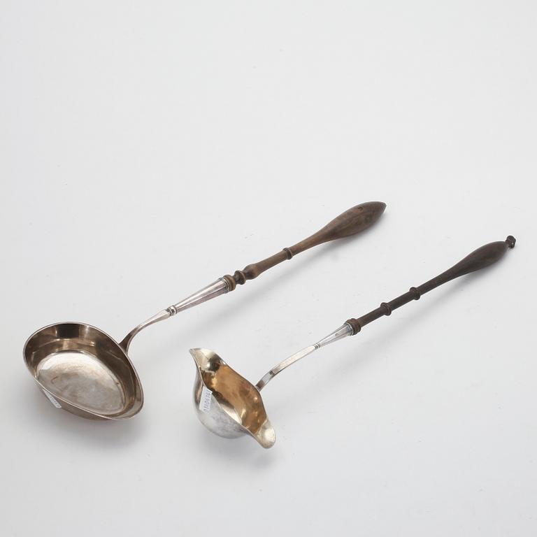 SOPPSLEV, silver, Johan Carlsson, Norrköping, 1836.