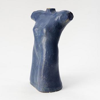 Kjell Janson, a stoneware sculpture of a torso, signed.