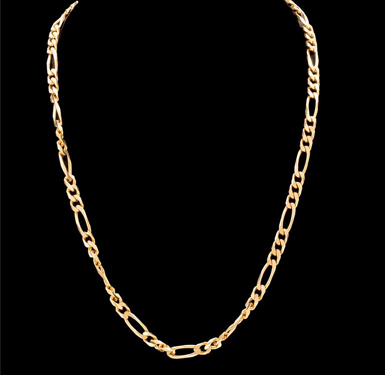 Halsband 18K guld Arezzo Italien.