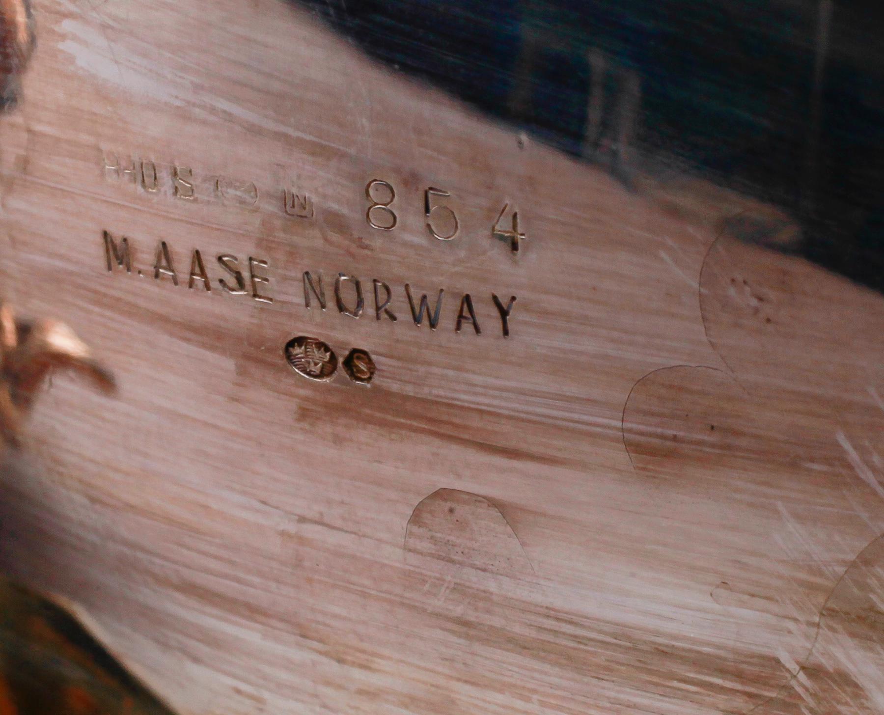 KAFFESERVIS, 3 delar, silver, svenska importstämplar, Norge, 1900-talets första hälft. Vikt ca 1042 gram.