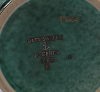VAS, keramik, "Argenta", Wilhelm Kåge, Gustavsberg.