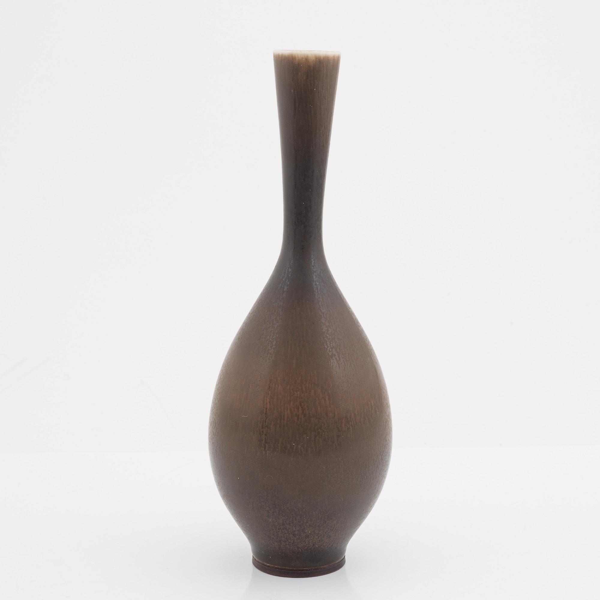 Berndt Friberg, a stoneware vase, Gustavsberg studio, Sweden 1965.