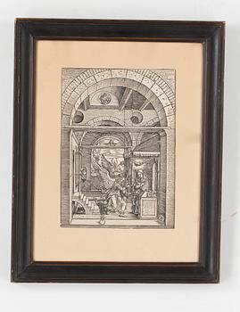 Albrecht Dürer, Five prints from: "The life of the Virgin".