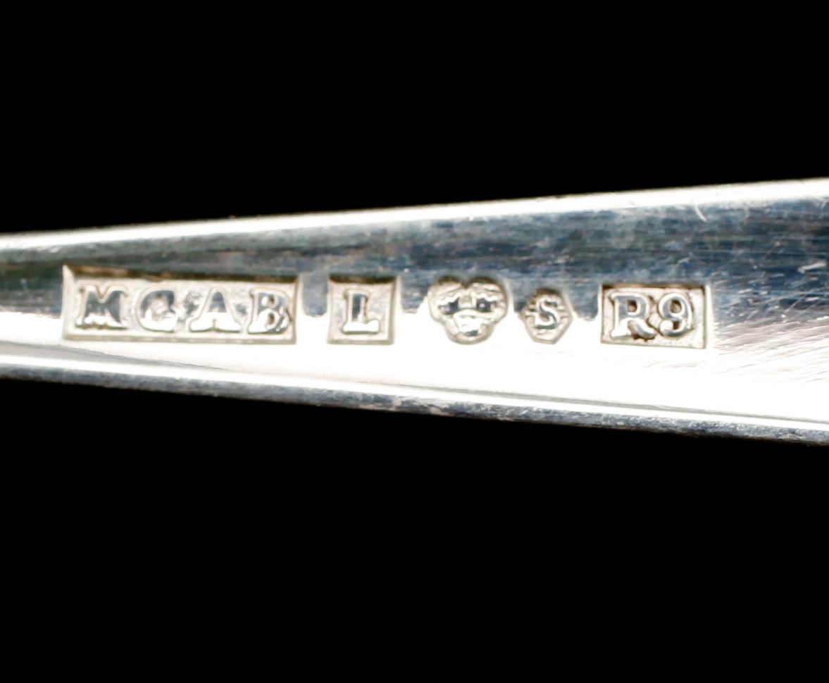 MOCKASKEDAR, 12 st, silver, MGAB, 1967. Vikt ca 93 g.