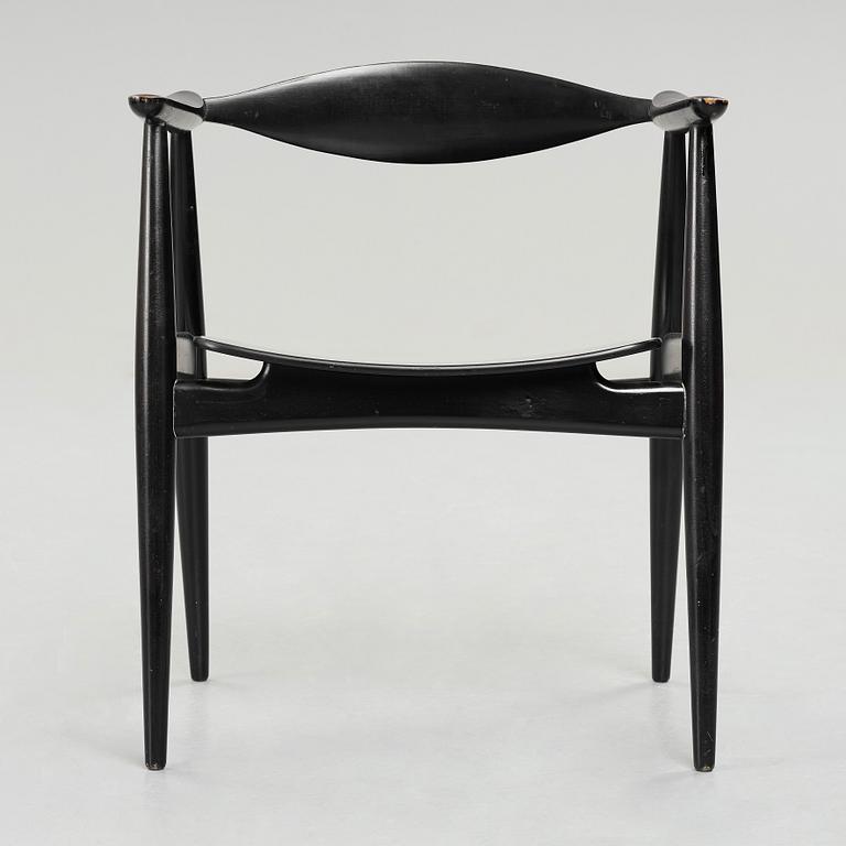 HANS J WEGNER, karmstol, "CH35", Carl Hansen & Søn, Danmark, 1950-60-tal.
