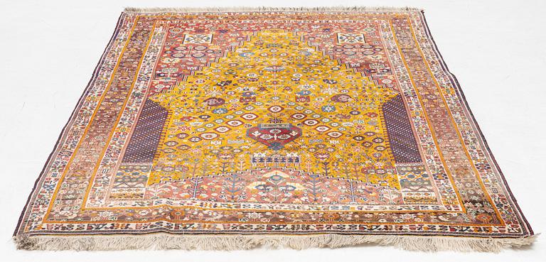 Carpet, Kashgai, "Millefleur", approx. 249 x 156 cm.