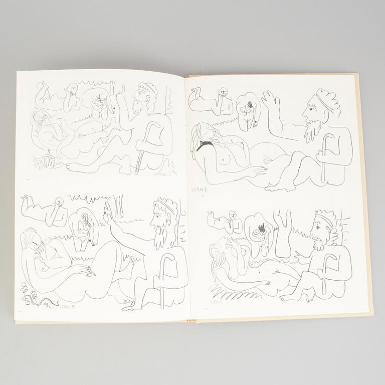 BOOK, Pablo Picasso "Les Déjeuners", 1962.