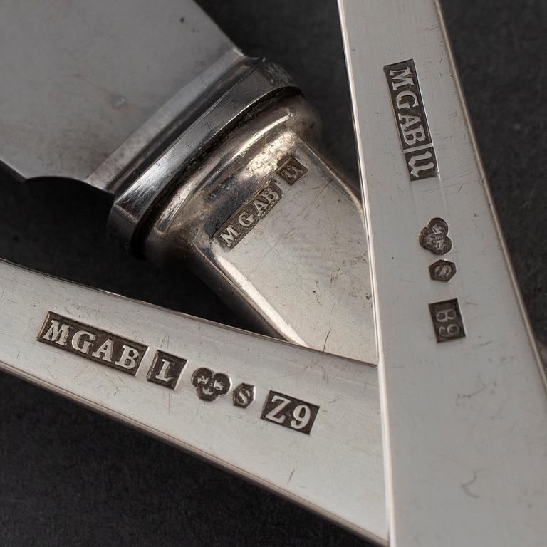 36 psc silver cutlery 'Snäck', MGAB.