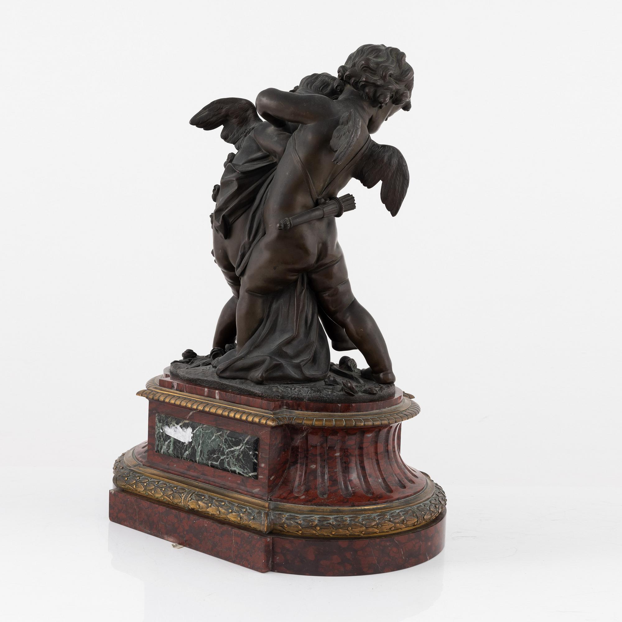 Étienne Maurice Falconet, efter, skulptur, brons.