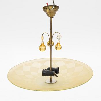A 1930's/40's ceiling lamp.