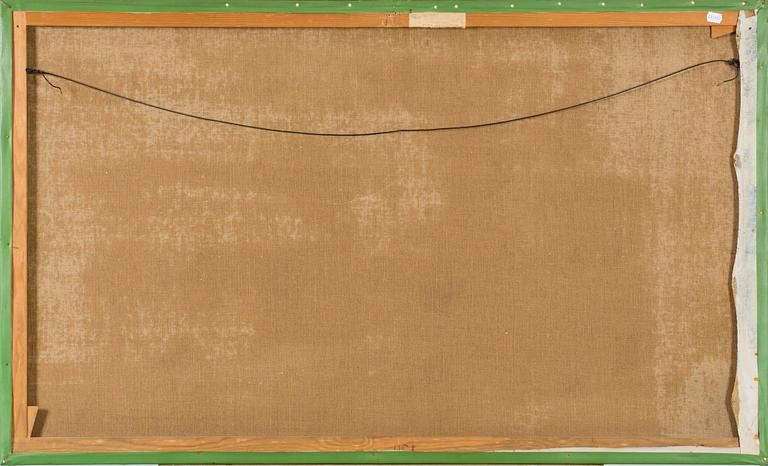 STURE JOHANNESSON, acrylic on canvas. Signed and dated-66.