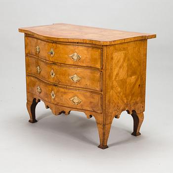 A Swedish chest of drawers, from around 1740.