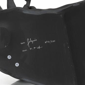 Fulgencio García, figurin, "Horses' group (black)", Lladró, Spanien.