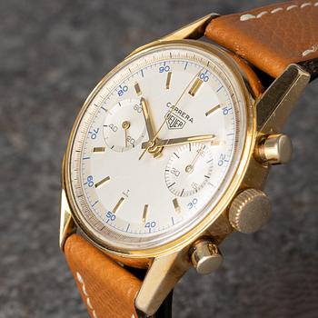 Heuer, Carrera 45, chronograph, ca 1965.