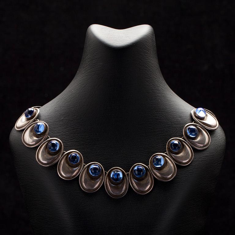 KAULAKORU, hopeaa, 925, LOS BALLESTEROS, Mexico, Taxco 1970-80 -luku.