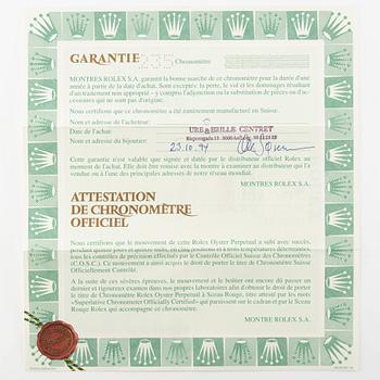 Rolex, Day-Date, "Diamond String Dial", ca 1994.