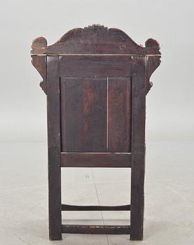 KARMSTOL. renässansstil, England.