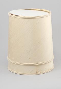 BORDSLAMPOR, ett par, glas, Kosta.