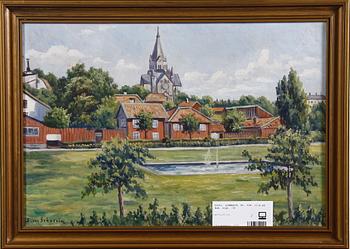 SCHWERIN, BO, VON, olja på duk, sign.