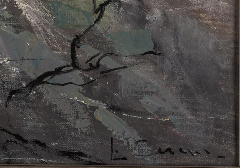 LILIANA SERENI, olja på duk, signerad.