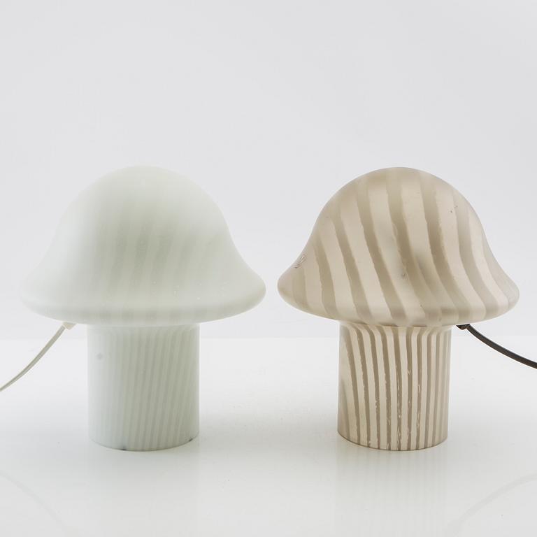 Bordslampor 2 st Peill & Putzler, Tyskland, 1900-talets senare del.