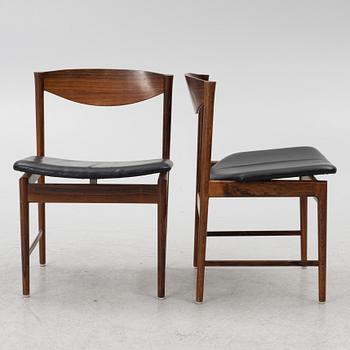 Ib Kofod-Larsen, a seven-piece dining suite, Säffle Möbelfabrik, 1960's.