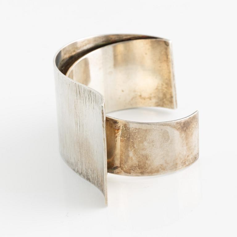 Rey Urban armring silver, Stockholm 1973.