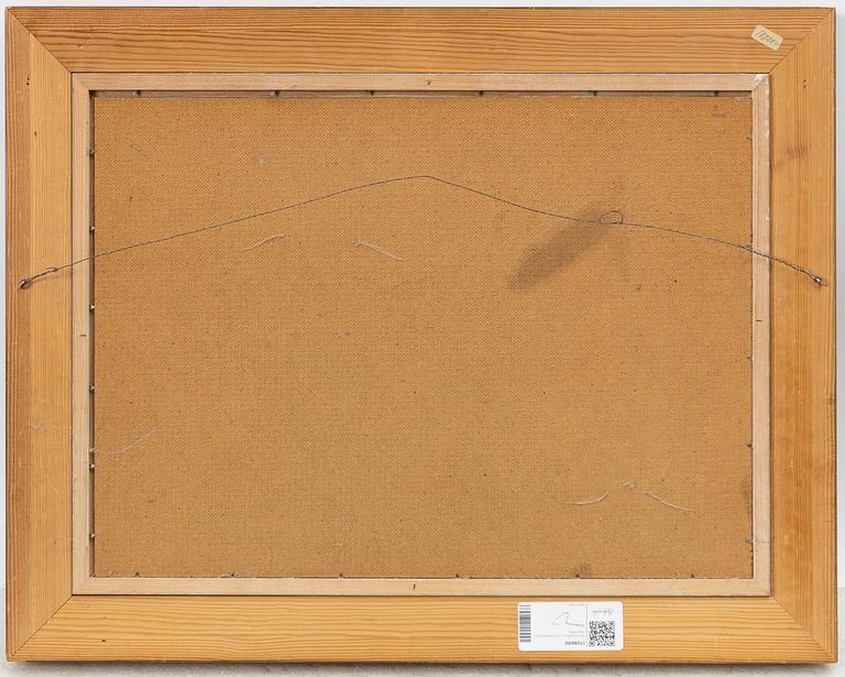 Lindorm Liljefors, Spring winter landscape with ducks.