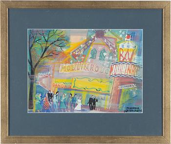 Maurice Blanchard, Moulin Rouge.