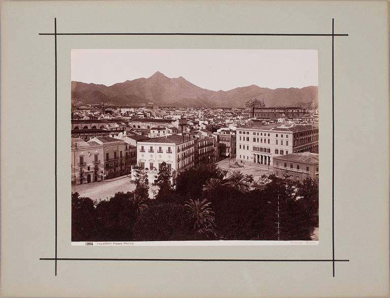 FOTOGRAFIER, 16 st, Italien 1800-talets slut.