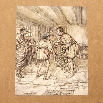 Arthur Rackham, book, “A Midnight's Dream”, no. 632/1000, 1908.