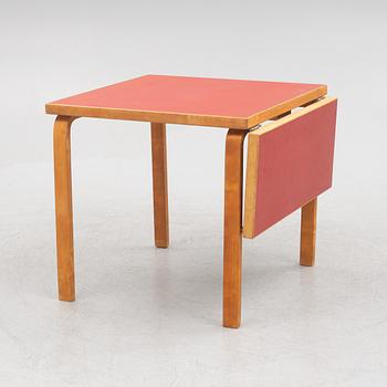 Alvar Aalto, a mid-20th century drop leaf table for O.Y. Huonekalu- ja Rakennustyötehdas.