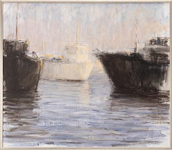 Torsten Erasmie, Harbour scene.