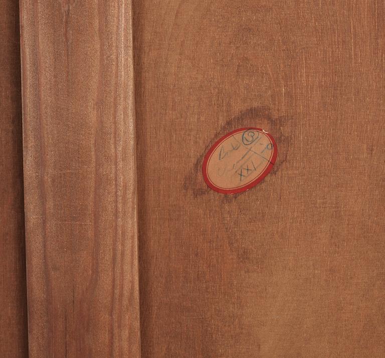 OSCAR NILSSON, praktskåp, Wickman & Nybergs Möblerings- och Snickeriverkstad, Stockholm 1926.