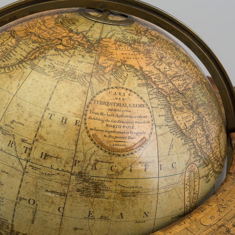 Cary's New Terrestial and 
Celestial Globes, early 19th century.