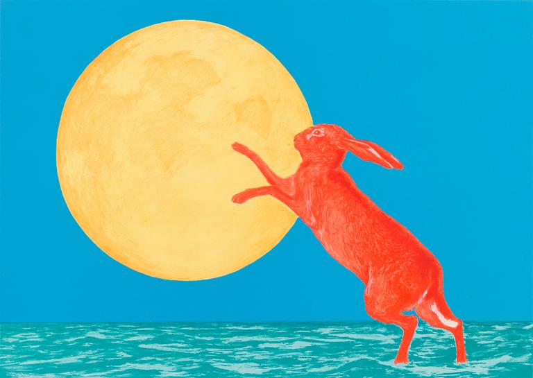 Risto Suomi, lithograph, signed and marked E.A.