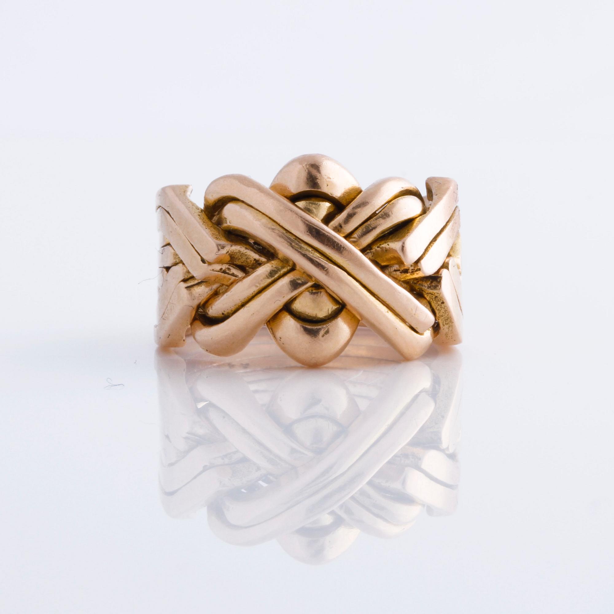 Turkish knot ring sales